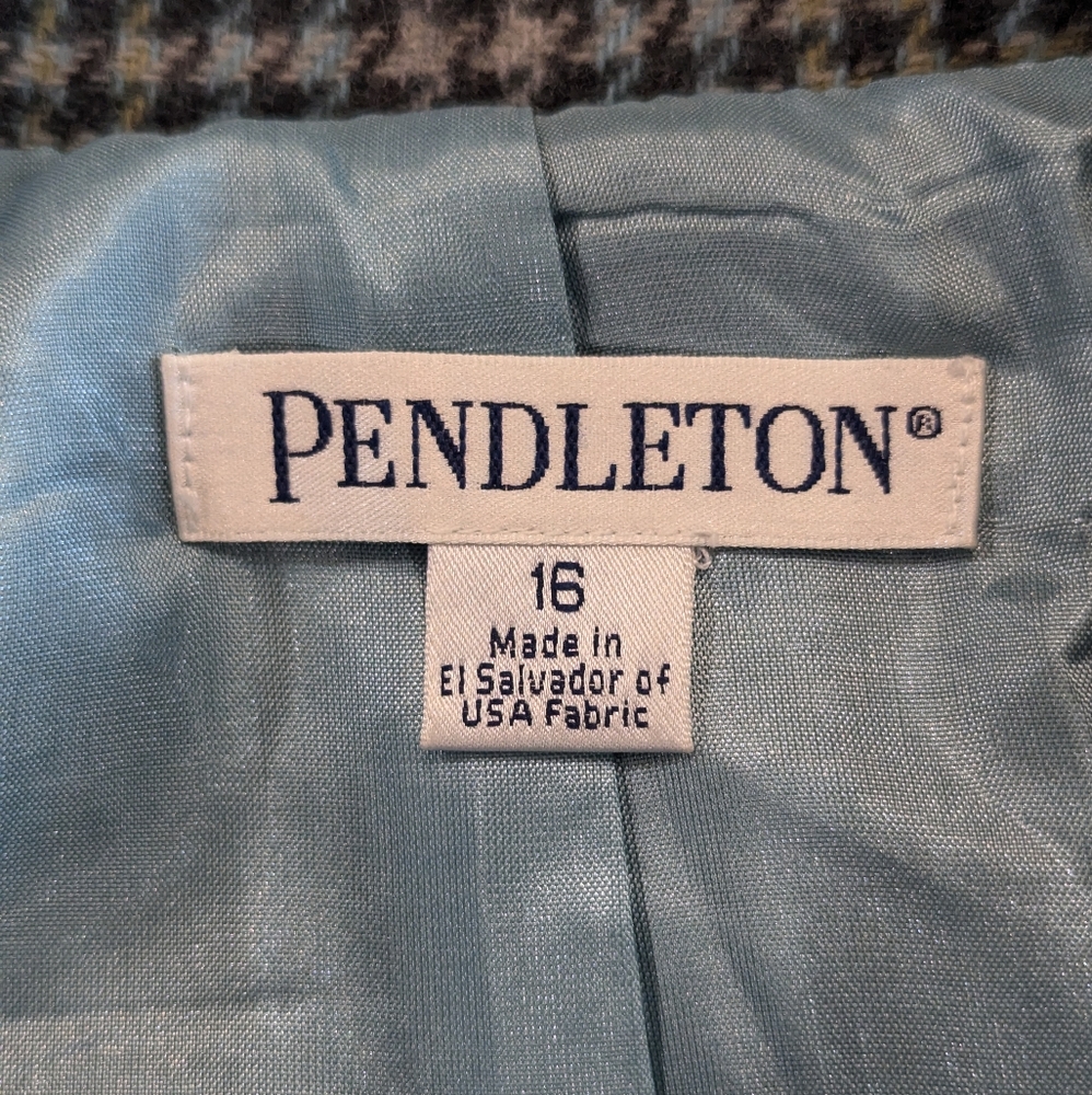 Pendleton Wool Career Blazer Jacket 16 - image 3